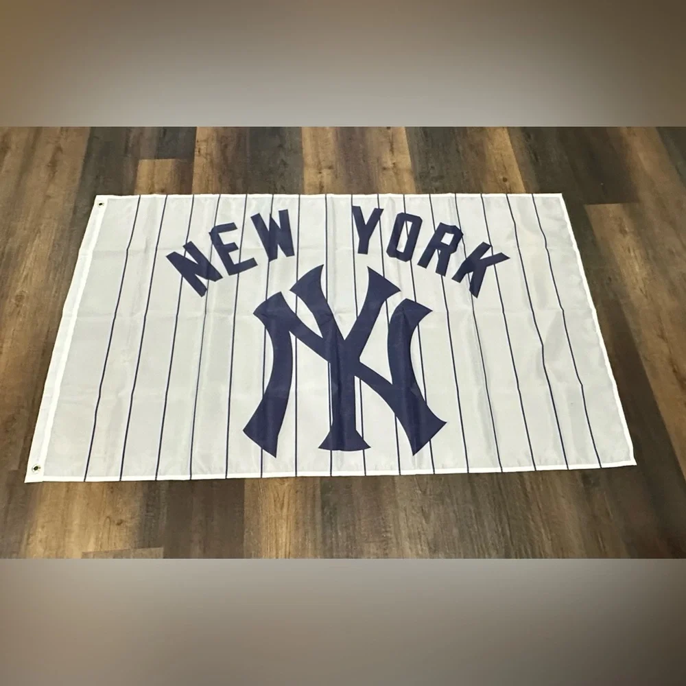New York Yankees Flag 3x5 Ft Baseball New Banner Blue Double Sided - Picture 1 of 1